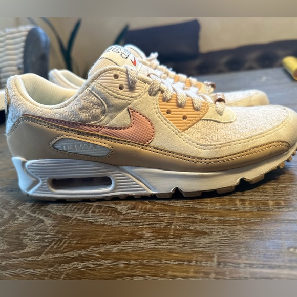 Women’s Air Max 90 SE 'Sun Club - Sail Arctic Orange EUC side 8 - Picture 7 of 13